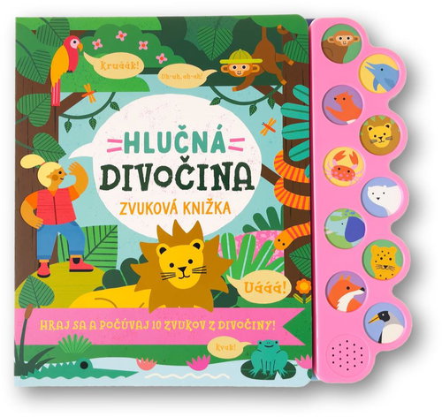Hlučná divočina: Zvuková knižka - Kniha - Main image