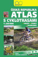 Česká republika Atlas s cyklotrasami: 1 : 240 000 - Kniha