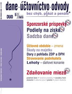 DUO 6-7/2023 – Dane, účtovníctvo, odvody bez chýb, pokút a penále - Kniha