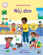 Samolepková knížka Můj den - Dětské samolepky