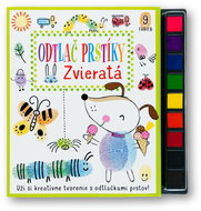 Odtlač prstíky Zvieratá: Uži si kreativne tvorenie s odtlačkami prstov! - Kniha