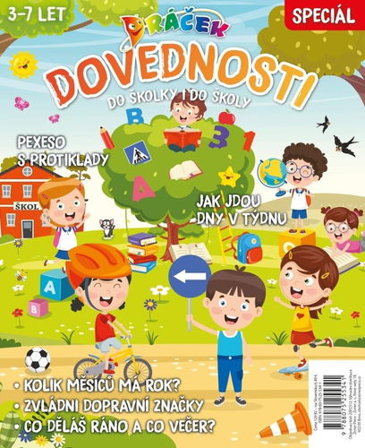 Dráček speciál Dovednosti: Do školky i do školy - Kniha - Hlavní obrázek