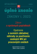 Aktualizácia I/2 2023 – daňové a účtovné zákony - Kniha