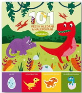 101 věcí k hledání a nalepování Dinosauři - Kniha