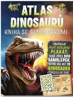 Atlas dinosaurů Kniha se samolepkami - Kniha