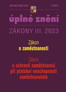 Aktualizace III/2 2023 - o ochraně zaměstnanců: při platební neschopnosti zaměstnavatele - Kniha