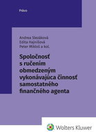 Spoločnosť s ručením obmedzeným vykonávajúca činnosť samostatného finanč. agenta - Kniha