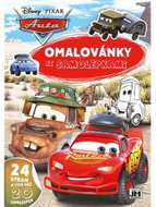 colouring page with stickers Cars - Colouring Book