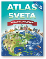 Atlas sveta: Kniha so samolepkami - Kniha