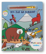 Water painting Who lives in the mountains? - Colouring Book