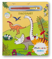 Water Painting Dinosaurs - Colouring Book