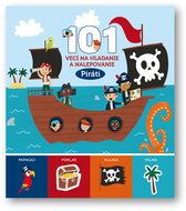 101 vecí na hľadanie a nalepovanie Piráti - Kniha