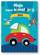 Moje super samolepky Autá - Kniha