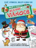 Milujeme Vianoce: Nalep a vymaľuj - Kniha