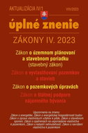 Aktualizácia IV/1 2023 – bývanie, stavebný zákon - Kniha