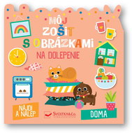 Môj zošit s obrázkami na dolepenie Doma - Kniha
