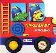 Náklaďáky Samolepky: Samolepky k opakovanému použití - Kniha