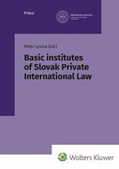 Basic institutes of Slovak Private International Law - Kniha