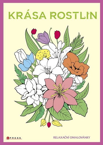 Beauty of plants Relaxing colouring book - Colouring Book - Main image