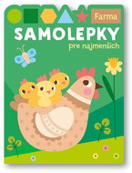 Samolepky pre najmenších Farma - Kniha