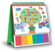 Maľovanie prštekmi Farma - Kniha