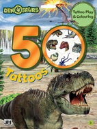 Jiri Models Tetovací set 50+ Dinosauři - Dočasné tetování