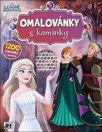 Omalovánky s kamínky Ledové království - Omalovánky