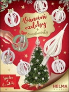 3D colouring page Christmas set Peak and 6 ornaments - Colouring Book
