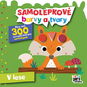 Samolepkové barvy a tvary V lese - Kniha