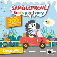 Samolepkové barvy a tvary Doprava - Kniha