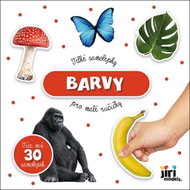 Velké samolepky pro malé ručičky Barvy - Kniha