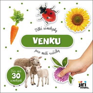 Velké samolepky pro malé ručičky Venku - Kniha