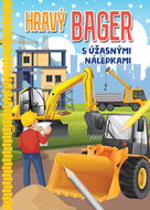 Playful excavator - Colouring Book