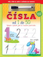 Čísla od 1 do 50: Nejlepší způsob, jak se naučit psát čísla - Kniha