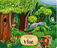 V lese - Kniha