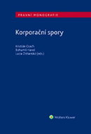 Korporační spory - Kniha