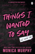 Things I Wanted To Say - Kniha