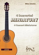 4 koncertní miniatury: 4 Concert Miniatures - Kniha
