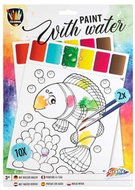 Omalovánky s vodovými barvami - Colouring Book