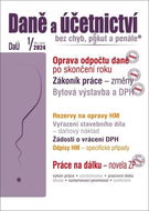 Daně a účetnictví bez chyb, pokut a penále 1/2024 - Kniha