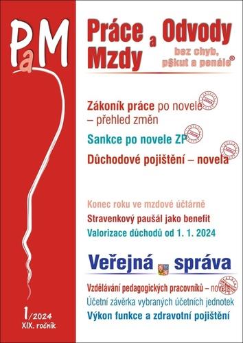 Práce a mzdy 1/2024 – Práce na dálku a dohody - Kniha - Main image