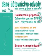 DUO 2/2024 – Podanie DP dobrovoľne, Doúčtovanie prípadov v účtovníctve: Limitované položky, Registrá - Kniha