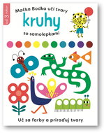 Mačka Bodka učí tvary Kruhy so samolepkami - Kniha