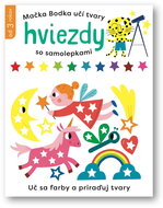 Mačka Bodka učí tvary Hviezdy so samolepkami - Kniha