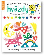 Dot the Cat teaches shapes Stars with stickers: learn colours and match shapes - Kids Stickers
