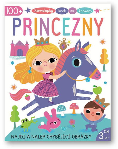 Step by Step Stickers Princesses: Find and stick the missing pictures - Kids Stickers - Main image