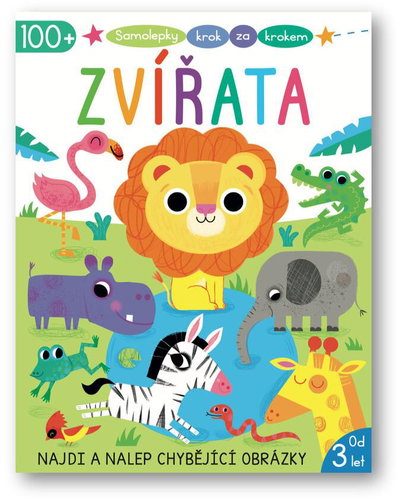 Step by step stickers Animals: find and stick the missing pictures - Kids Stickers - Main image