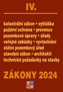 Zákony IV 2024 – stavebnictví, katastr - Kniha
