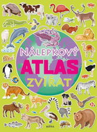 Nálepkový atlas zvířat - Kniha