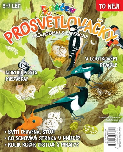 Prosvětlovačky: Ptáčci & to nej!: Prozkoumej s baterkou! - Kniha - Hlavní obrázek